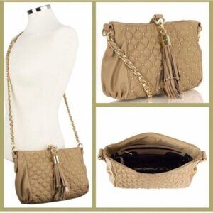 JUICY COUTURE |  Mini Kiki bag nylon green studded tassel